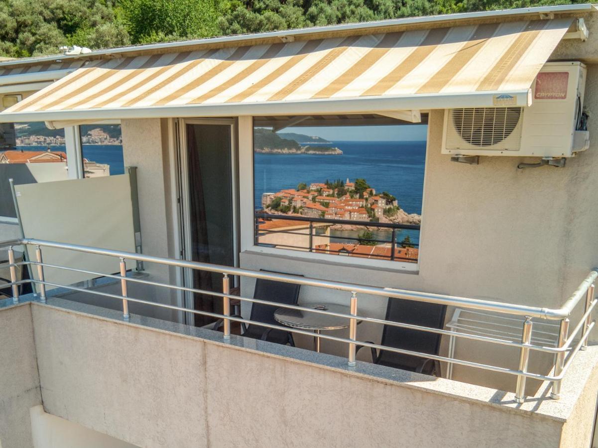 Apartman Marija Lux Sveti Stefan Zewnętrze zdjęcie